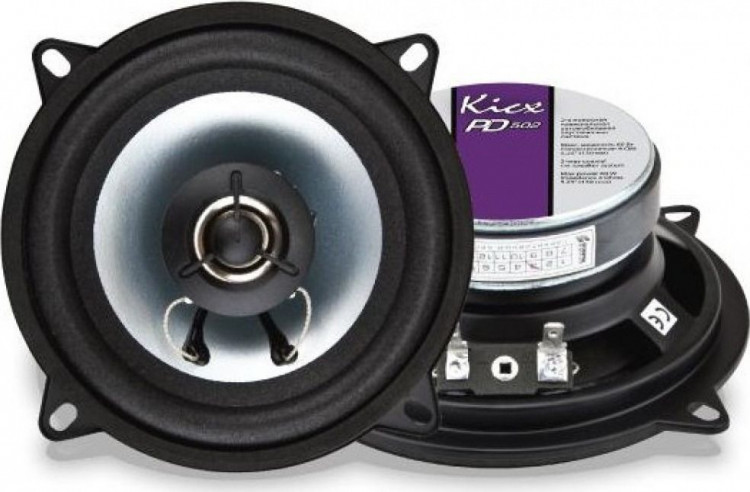 KICX PD-502 2-х полосная коаксиальная акустика, 13 см