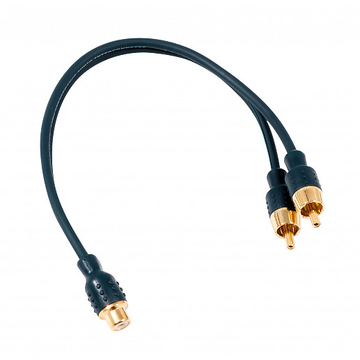 KICX ARCA02M RCA Y-коннектор, 0.2 метра, 1 мама/2 папы, бескислородная медь, 1ШТ.