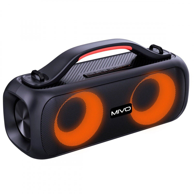 Портативная Bluetooth колонка Mivo M14 / BT 5.0 / IPX5 / 30W / FM