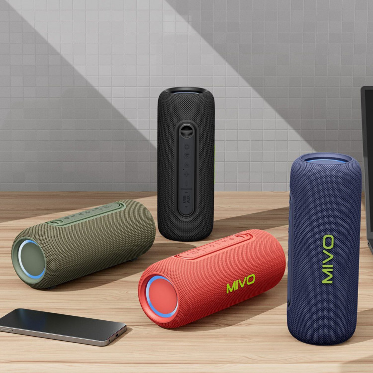 Портативная Bluetooth колонка Mivo M17 /IPX6/RGB/20W