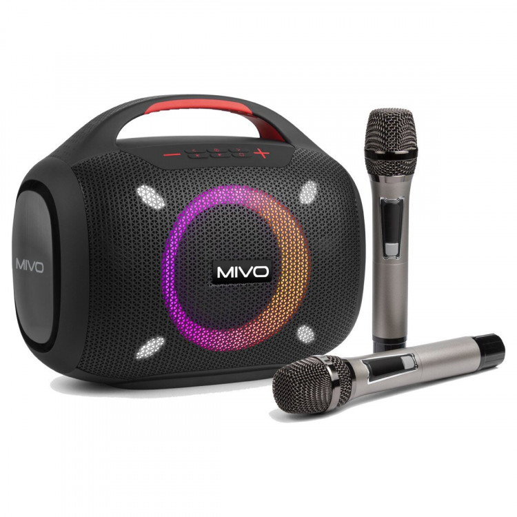 Портативная Bluetooth колонка Mivo MD-164 с караоке/180Вт/FM