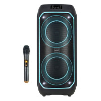 Портативная Bluetooth колонка Mivo MD-857 с караоке/1000Вт/FM/USB/AUX встроенный аккумул