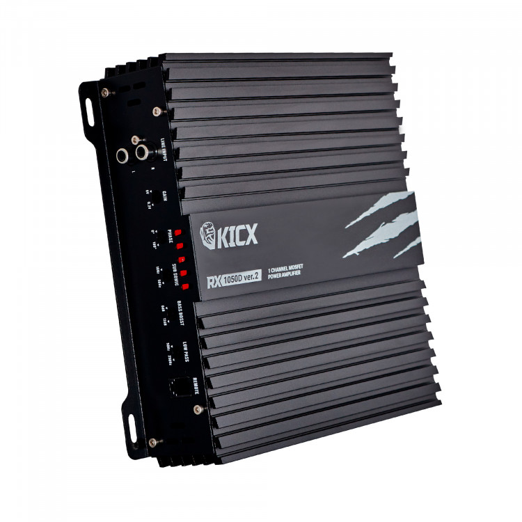 Автомобильный 1 канальный усилитель KICX RX 1050D ver.2
