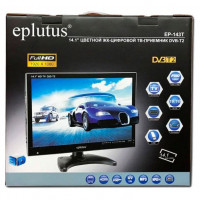 Телевизор с цифровым тюнером DVB-T2 10.2“ Eplutus EP-143Т