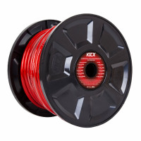 KICX PPC 430RS Силовой МЕДНЫЙ кабель (4 Ga, 30 м), красный