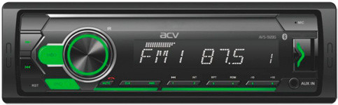 ACV AVS-912BG (1din/зеленая/Bluetooth/USB/AUX/SD/FM/4*50)