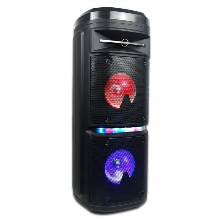 Портативная Bluetooth колонка Mivo MD-654 караоке/800Вт/FM/Bluetooth/USB/SD/AUX/