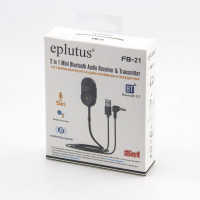 Автомобильный мини-адаптер с Bluetooth 5.3 и голосовым помощником Eplutus FB-21