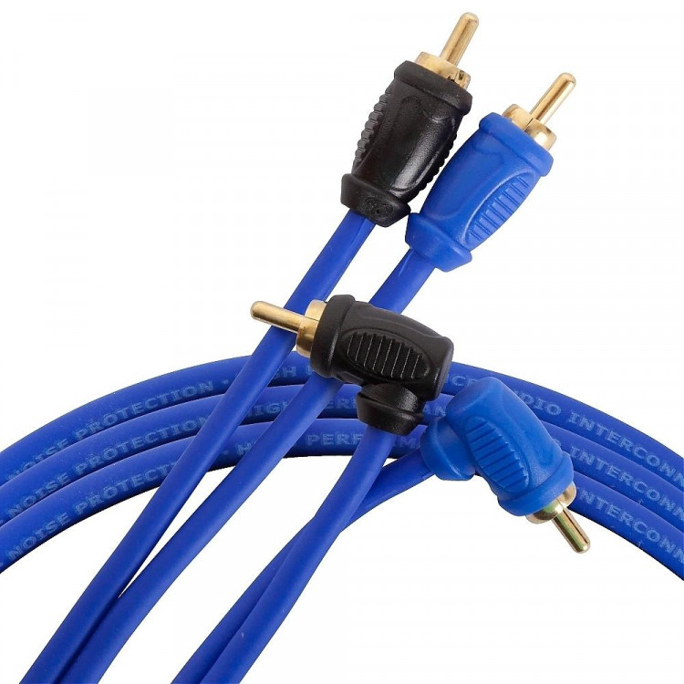 Межблочный кабель KICX LRCA25 2RCA-2RCA 5 метров