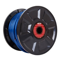 KICX PPC 430BS Силовой МЕДНЫЙ кабель (4 Ga, 30 м), СИНИЙ