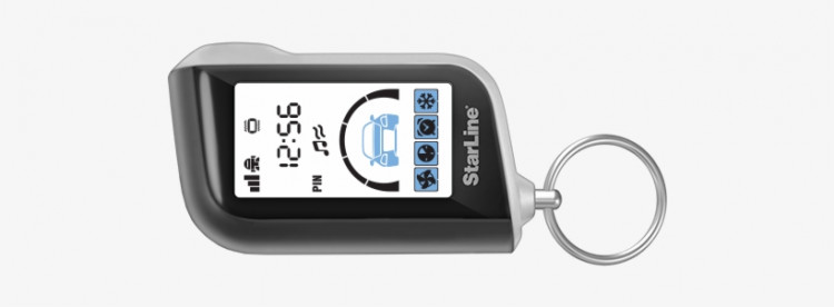 Брелок пейджер StarLine A63/А93(верт.диспл.)