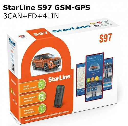 STARLINE S97 BT GSM-GPS (3CAN+FD+4LIN) 2SIM