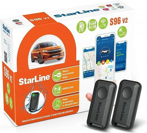 Автосигнализация STARLINE S96 BTv2 LTE-GPS (2CAN+4LIN) 2SIM