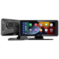 Видеорегистратор Eplutus DVR-940, 2.5К, WiFi, 7"сенсор, CarPlay/Android Auto/FM/BT/AU (2 камеры)
